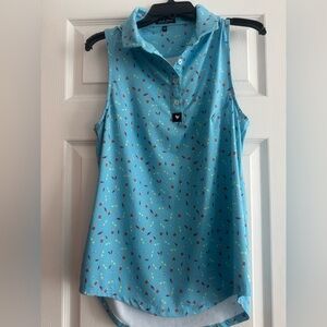 Bad Birdie Sleeveless Golf Polo
